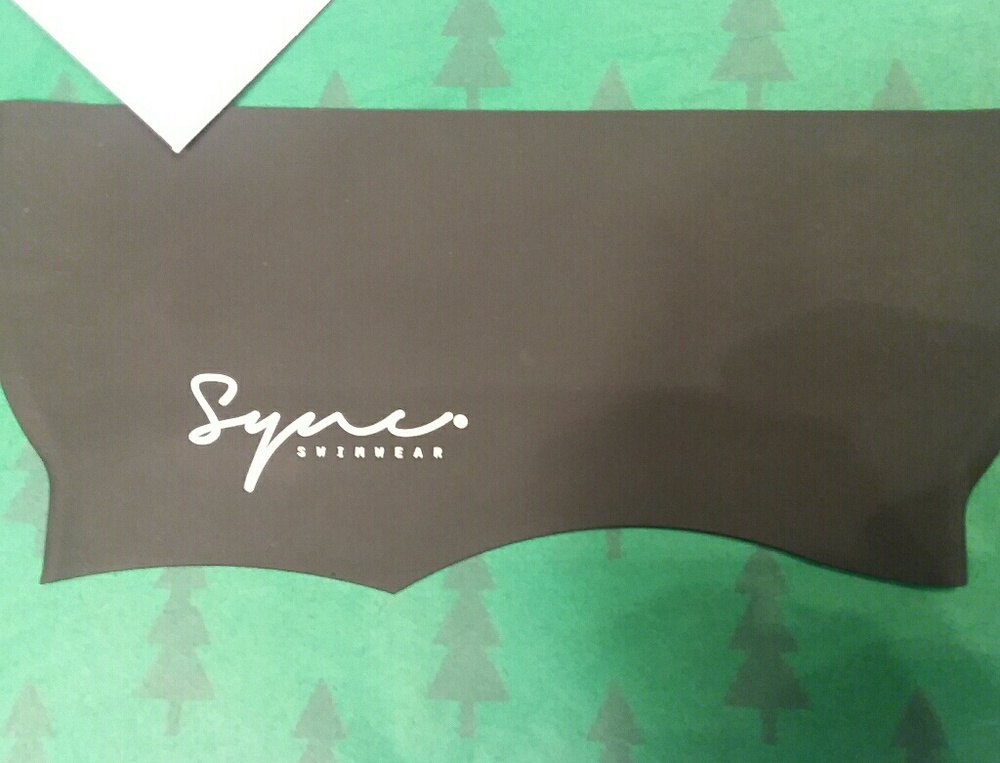 Swim band for swim cap BLK